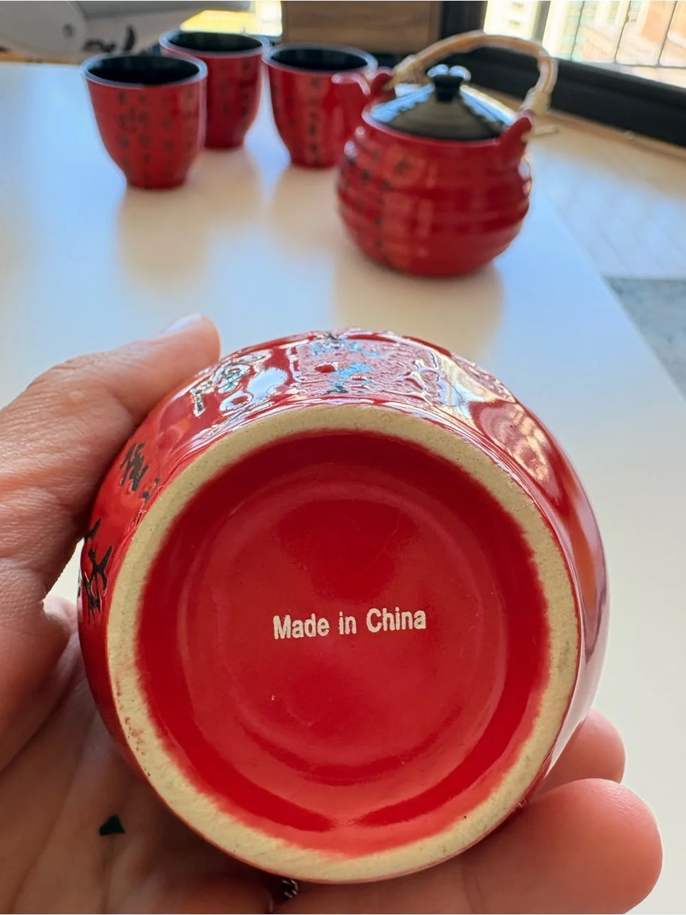 Brand new Japanese tea set